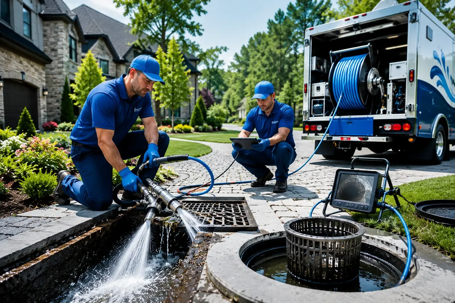 Local outdoor drain cleaning professionals in East Templeton, MA